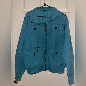 Blac label turquoise jacket vintage